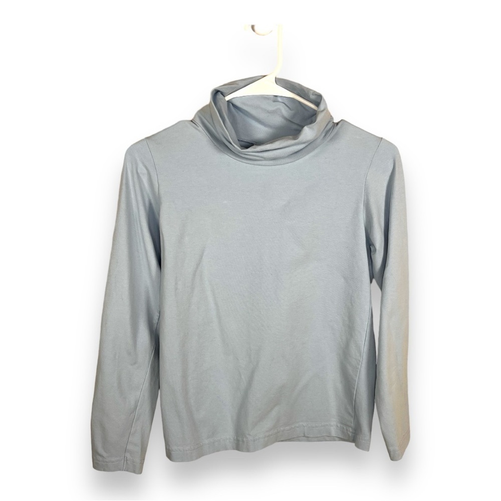 Girls 14 Florence Eiseman Blue Turtleneck Long Sleeve